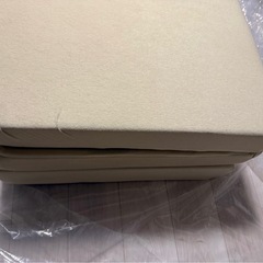 タンスのゲン マットレス ダブル　厚み10cm　高反発　三つ折り の画像
