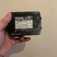 マキタバッテリー18v 6ahの画像