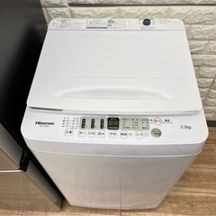 ⓵冷蔵庫&洗濯機セット🎉の画像