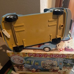 シルバニアファミリーアイスクリームワゴン 車のみの画像