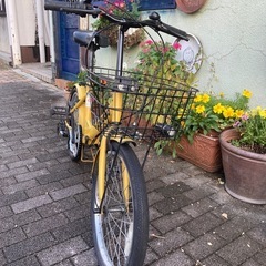 20インチ 折りたたみ自転車　ミニサイクルの画像