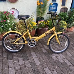 20インチ 折りたたみ自転車　ミニサイクルの画像