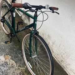 7段ギア‼️ 700C GIRA Ozone Prestigioシティサイクルクロスバイクハイブリットバイク街乗り通勤車通学車🍉プロフ必読 の画像