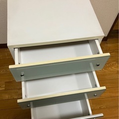 【無料で差し上げます】デスクワゴン サイドチェストの画像