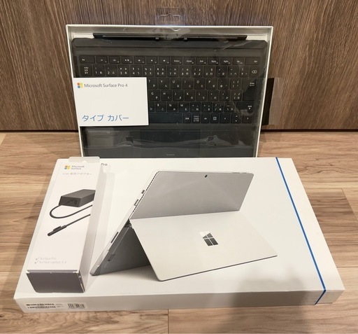Microsoft Surface Pro 4タブレット キーボード付き