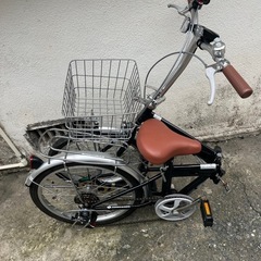 美品‼️6段ギア20インチ折りたたみ自転車通勤車通学車街乗り自転車バイク🍉プロフ必読の画像