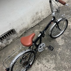 美品‼️6段ギア20インチ折りたたみ自転車通勤車通学車街乗り自転車バイク🍉プロフ必読の画像