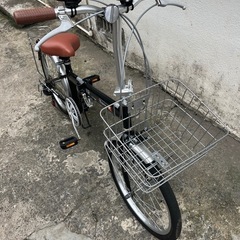 美品‼️6段ギア20インチ折りたたみ自転車通勤車通学車街乗り自転車バイク🍉プロフ必読の画像