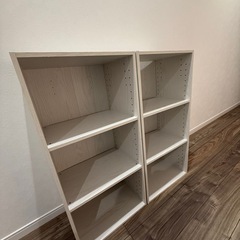 ニトリ⭐︎3段カラーボックス⭐︎2つセット　　の画像