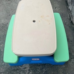 US🇺🇸 little tikesリトルタイクス🌿ピクニックテーブル 4人掛けガーデンテーブル アウトドアテーブル🍉プロフ必読 の画像