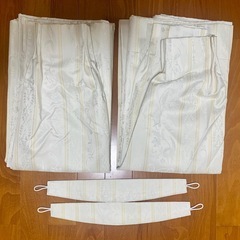 特注高級遮光カーテン　2枚組　巾115cm×丈188cm ⑥の画像
