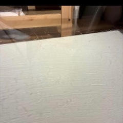 ガラステーブル（ローテーブル）／収納棚付き　定価 11,990円
の画像