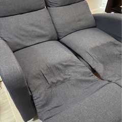 電動リクライニングソファの画像