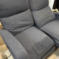 電動リクライニングソファの画像