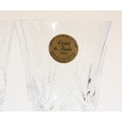 未使用品　Cristal de Flandre　フランス製　クリスタル　グラス　2個の画像