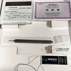 ★美品★SEIKO 腕時計WIRED × METAL GEAR SOLIDの画像
