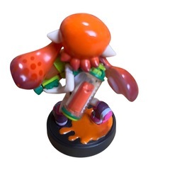 amiibo アミーボ スプラトゥーン ガール オレンジの画像
