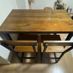 ダイニングテーブル　ベンチ　セットの画像