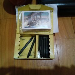 茶筒、かばん、健康器具カーボン、歌川広重　東海道五拾三次カード　いかがでしょうか？の画像