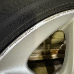 30系プリウス　Sツーリング　純正17インチホイール　4本セット　配送可の画像