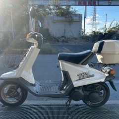 旧車　ヤマハ　トライ　TRY 52W 2スト　50cc 原付　スクーターの画像