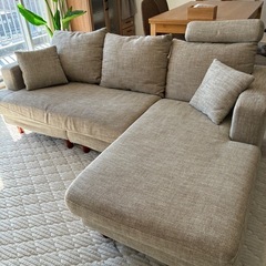 1日限定じろ様優先　LOWYA3人掛けソファ＆ダブルベッドの画像