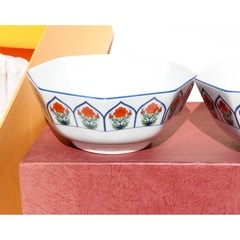 小鉢　八角小鉢　深めの小鉢　直径14cm　深さ5cm　5個の画像