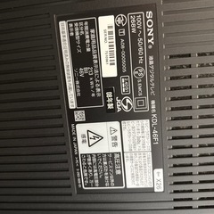 SONY液晶テレビの画像