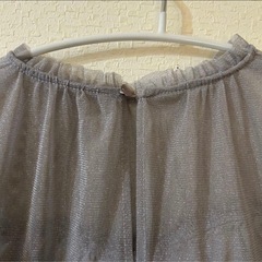 GRL シアー長袖ブラウス グレーの画像