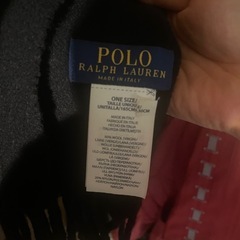 新品 ラルフローレン polo マフラー の画像