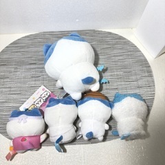 ちいかわ　ハチワレぬいぐるみ5点の画像