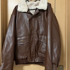 レディース　アウター　革ジャンの画像