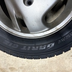165/65 13  スタッドレス　ホイールセット　4本　　の画像