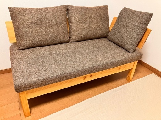 ダイニングチェア　ソファー　檜