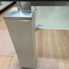 ガラス　ローテーブルの画像