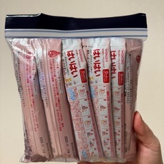 はいはい　ミルク21本　の画像