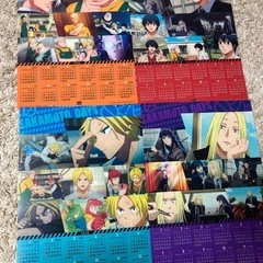 くら寿司コラボ　サカモトデイズクリアポスターカレンダーの画像