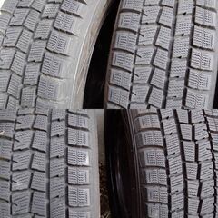 スタッドレス 185/65R15 鉄ホイール&タイヤ 4本セットの画像