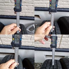 スタッドレス 185/65R15 鉄ホイール&タイヤ 4本セットの画像