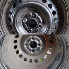 スタッドレス 185/65R15 鉄ホイール&タイヤ 4本セットの画像