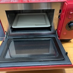 SHARP ウォーターオーブンレンジ AX-HR2-R レッドの画像