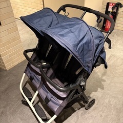 （買い手決まり済み）ココロン ツイン 横型二人乗りベビーカー の画像