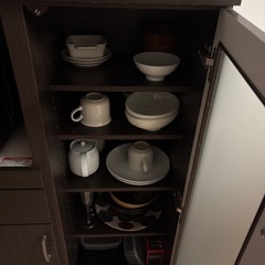 ニトリ　食器棚の画像