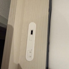 ニトリ　すのこダブル棚・コンセント付きチェストベッドフレームの画像