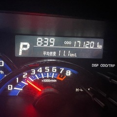 平成26年タントカスタム　8インチ純正ナビの画像