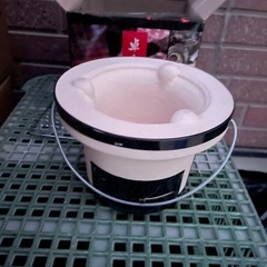 新品未使用、1人用炭焼き七輪。の画像