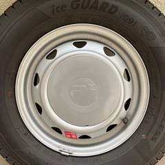 軽トラ、バンスタッドレスタイヤ　の画像