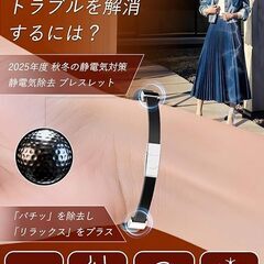 【未使用】静電気除去 ブレスレット 磁気 スポーツの画像