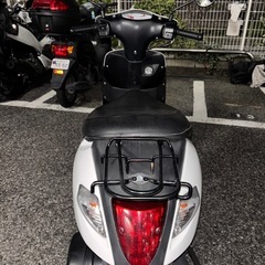 原付レッツ白　状態良好◎ 傷なし、整備不良なし！！！の画像