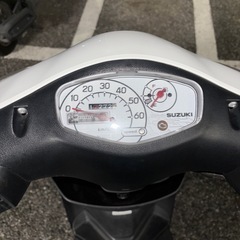 原付レッツ白　状態良好◎ 傷なし、整備不良なし！！！の画像